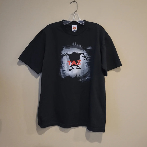 cravate soie Taz Looney Tunes tazmanian devil 1999